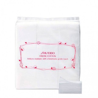 SHISEIDO สำลีเช็ดหน้า สำหรับใช้กับใบหน้า