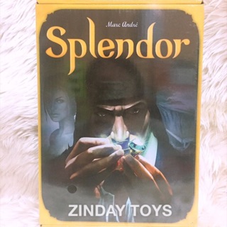 Splendor Board Game เกมค้าเพชร งานจีน ชิพกระดาษหนา