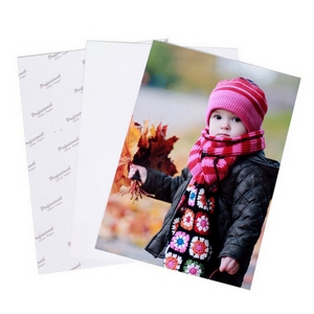 DTawan กระดาษโฟโต้ผิวมัน A4 200 แกรม จำนวน 100แผ่น กระดาษพิมพ์ภาพ ให้ภาพถ่ายสีสวย สด คมชัด สำหรับเครื่องพิมพ์อิงค์เจ็ท - รูปที่ 4