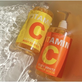 หิ้วในช็อป ทั้งอาบทั้งตบจบในขั้นตอนเดียวจบผิวคล้ำ Beauty Buffet Scentio Vitamin C After Bath Body Essence &amp; Shower Serum