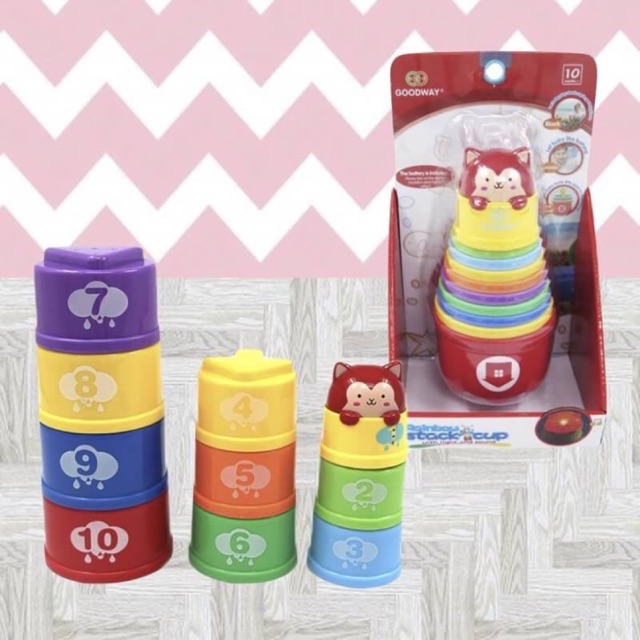 Stacking Cups ถ้วยต่ออัจฉริยะ