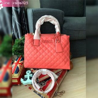 Guess Elliana Quilted-Look Handbag ของแท้ ราคาถูก