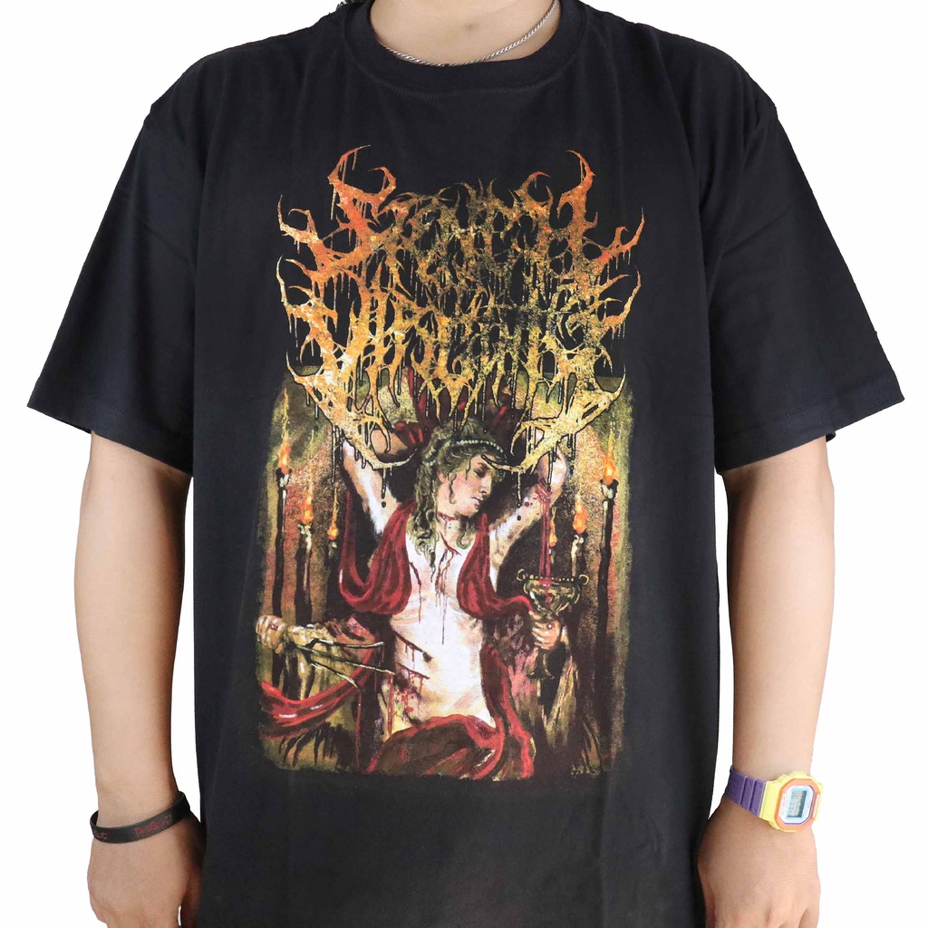 Metalgear Music Original Stech Of Virginity - เสื้อยืด Holly Blood