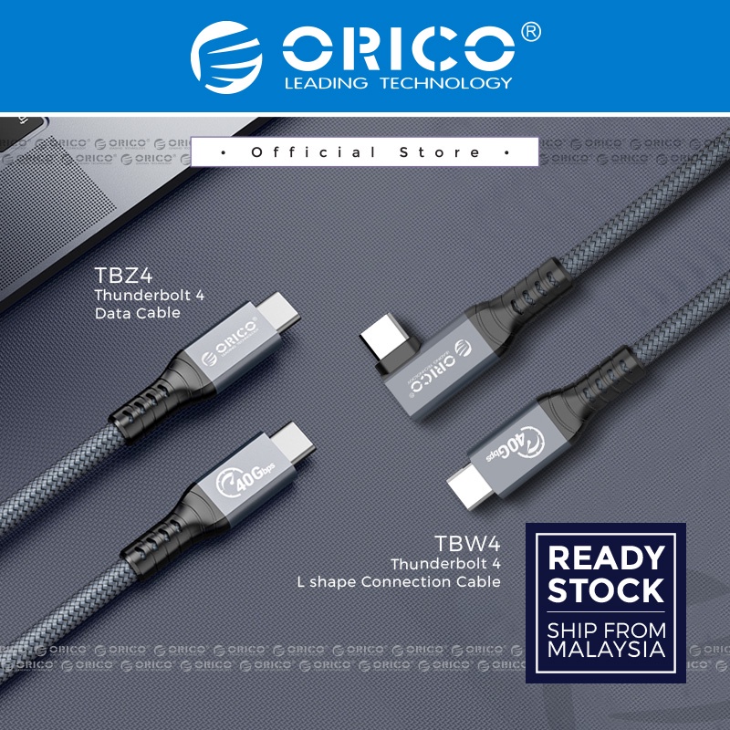 ORICO Thunderbolt 4 Data Cable Type-C 40Gbps