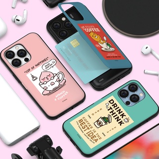 เคสแม่เหล็ก ลาย Kakao Friends Cafe S1 สําหรับ Galaxy S23 S22 S21 S20 S10 S9 Note ETC