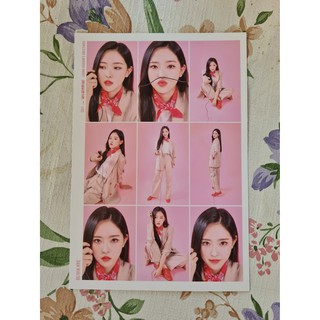 [พร้อมส่ง] โปสการ์ด โอลิเวีย ฮเย Olivia Hye LOONA 2021 Seasons Greetings Postcard