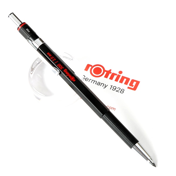 ดินสอเขียนแบบ Rotring 300 ไส้ดินสอ 2.0 มิล (หัวด้านบนเหลาดินสอได้)