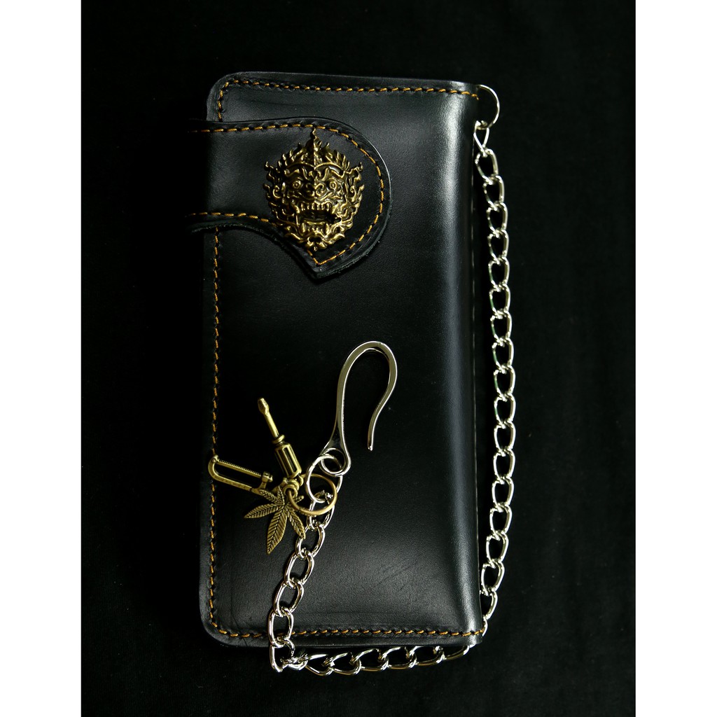 กระเป๋าสตางค์หนังแท้ กระเป๋าวินเทจNewcollect wallet bag