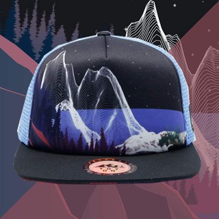 Trailway "Wild And Free" Collection Nightsky limited edition Cap หมวกแฟชั่น