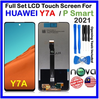 Orlglnal NGS ชุดหน้าจอสัมผัส LCD พร้อมเครื่องมือเปิด สําหรับ HUAWEI Y7A HUAWEI P Smart 2021