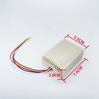 ตัวรับส่งสัญญาณรีโมตประตูโรงรถ 8 สวิตช์ 8 มิติ SMC5326 5326 330mhz