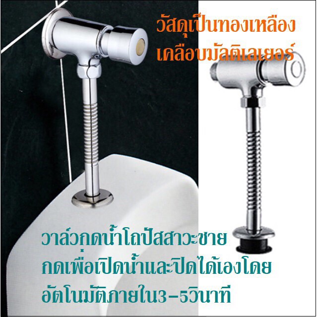 วาล์วกดน้ำโถปัสสาวะชายรุ่น6702