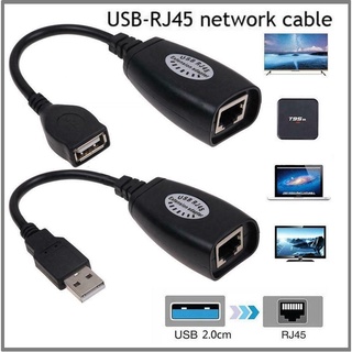 New‼ USB UTP Extender Adapter Over Single RJ45 Ethernet CAT5…