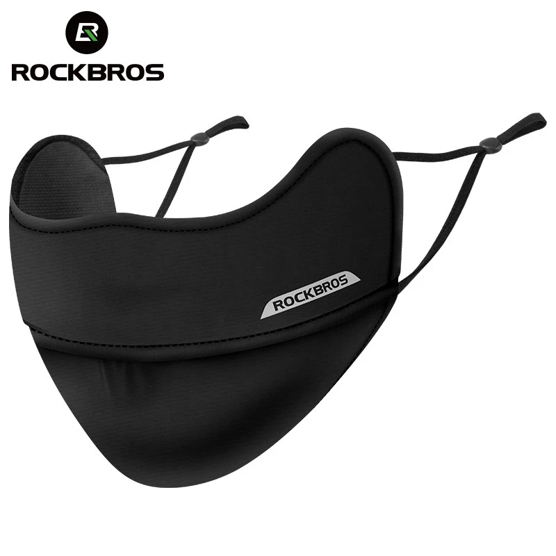 【TH Delivery】ROCKBROS ผ้าเรยอน ป้องกันรังสียูวี 50 สามชั้น น้ําหนักเบา ระบายอากาศ ล้างทําความสะอาดได้ ปรับได้