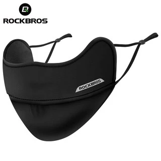 【TH Delivery】ROCKBROS ผ้าเรยอน ป้องกันรังสียูวี 50 สามชั้น น้ําหนักเบา ระบายอากาศ ล้างทําความสะอาดได้ ปรับได้