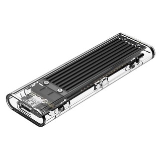 M.2 ENCLOSURE (กล่องใส่เอ็มดอททู) ORICO TCM2.C3-BK FOR M.2 NVMe [10Gbps] (BLACK)