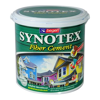 สีทาไม้ฝาไฟเบอร์ซีเมนต์ BEGER SYNOTEX โปร่งแสง ด้าน 1 แกลลอน