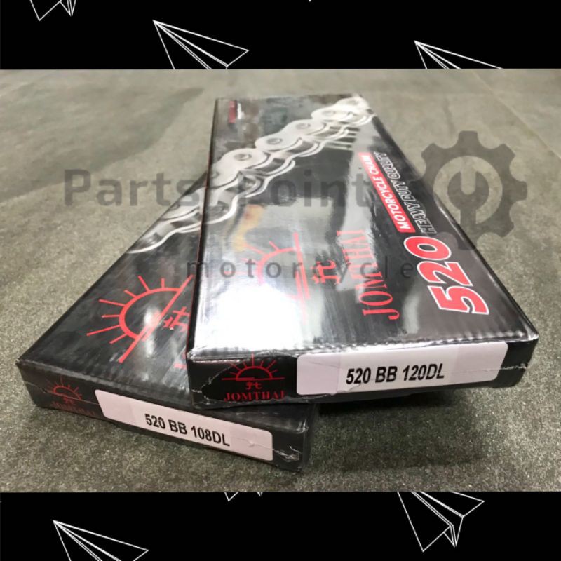 โซ่ 520-108, 520-120 SUN พระอาทิตย์ สีดำ