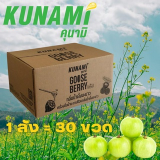 น้ำมะขามป้อม Kunami สูตร Functional drink vitamin c 200 % + zinc ขนาด 100 ml. แพค 1 ลัง (30ขวด)