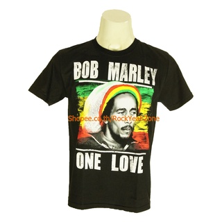 เสื้อวง BOB MARLEY เสื้อไซส์ยุโรป บ็อบ มาร์เลย์ PTA6040 เสื้อวงดนตรีต่างประเทศ Rockyeah