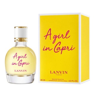 Lanvin A girl in Capri edt 90ml กล่องซีล