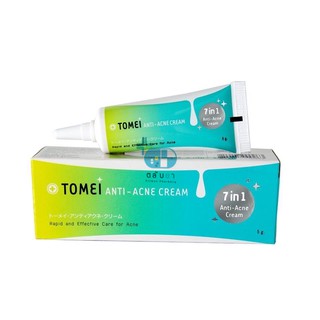 Tomei Anti-Acne Cream 7 in 1 โทเมอิ แอนตี้-แอคเน่ ขนาด 5 กรัม