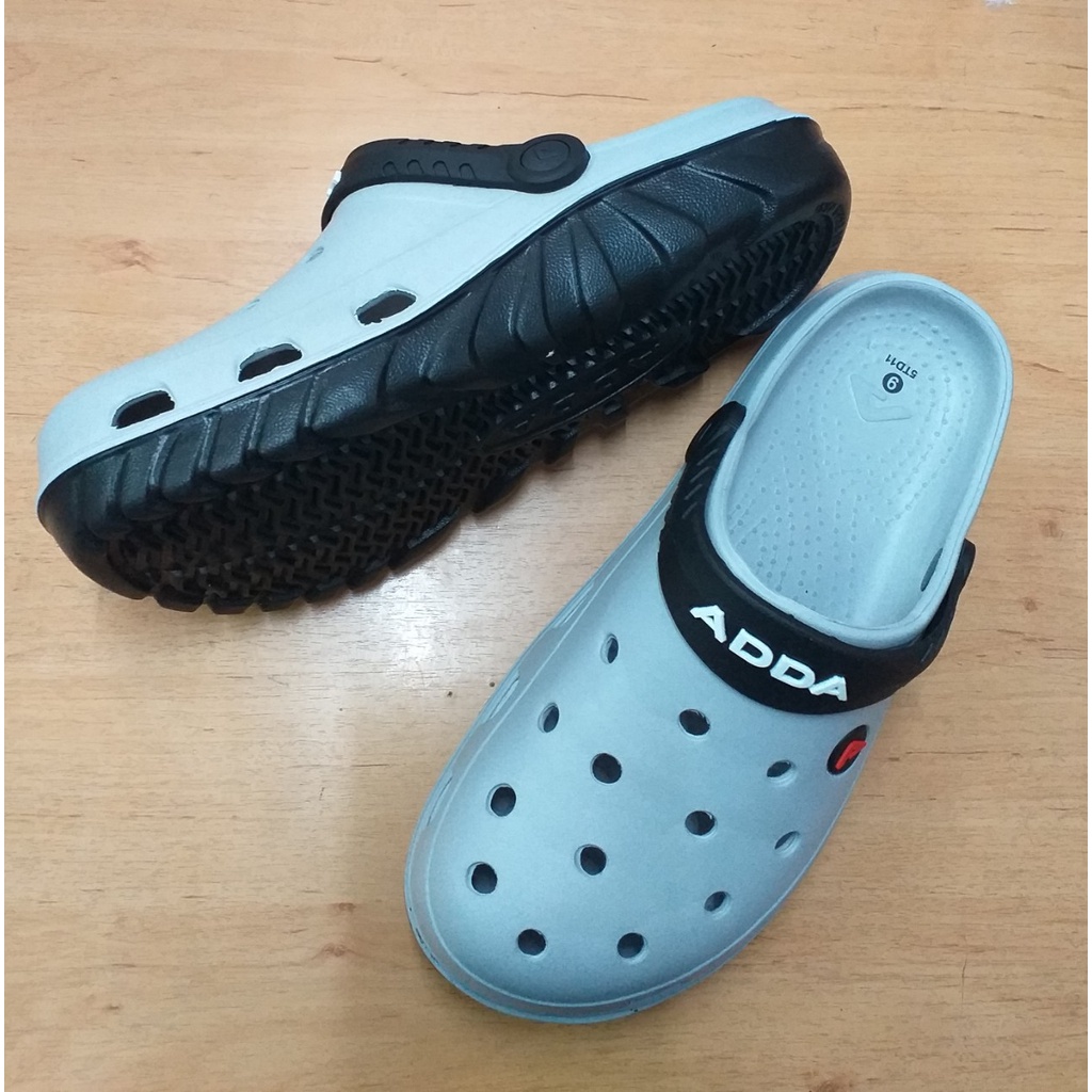 ADDA รองเท้าปิดหัว รุ่น 5TD11 สีดำ ครีม เทา กรม น้ำตาลเข้มขนาด 7-10 รุ่นใหม่ล่าสุด