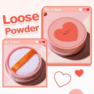 IN2IT Blur &amp; Matte Loose Powder แป้งฝุ่นโปร่งแสง 5g