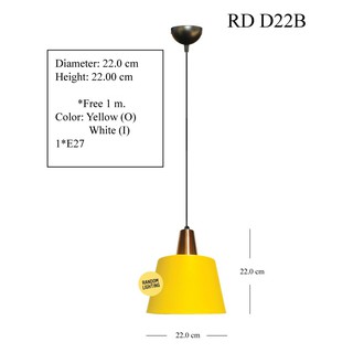 โคมไฟห้อยเพดาน RD D1263-22B