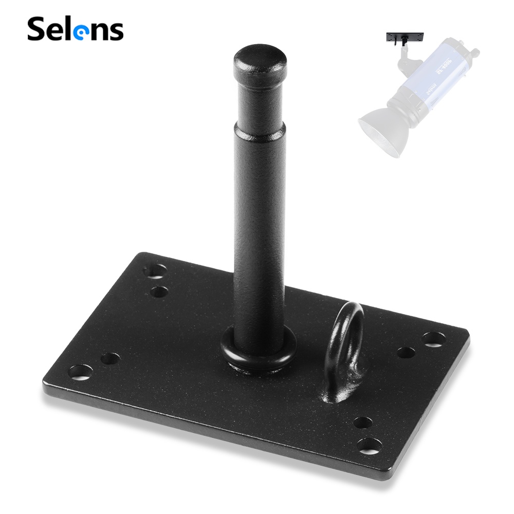 Selens ขาตั้งไฟติดผนังสำหรับถ่ายภาพ ขาตั้งไฟประหยัดพื้นที่สำหรับติดผนัง สำหรับไฟวงแหวน ซอฟต์บ็อกซ์ สตูดิโอถ่ายภาพ วิดีโอ ไลฟ์สตรีมมิ่ง TikTok YouTube