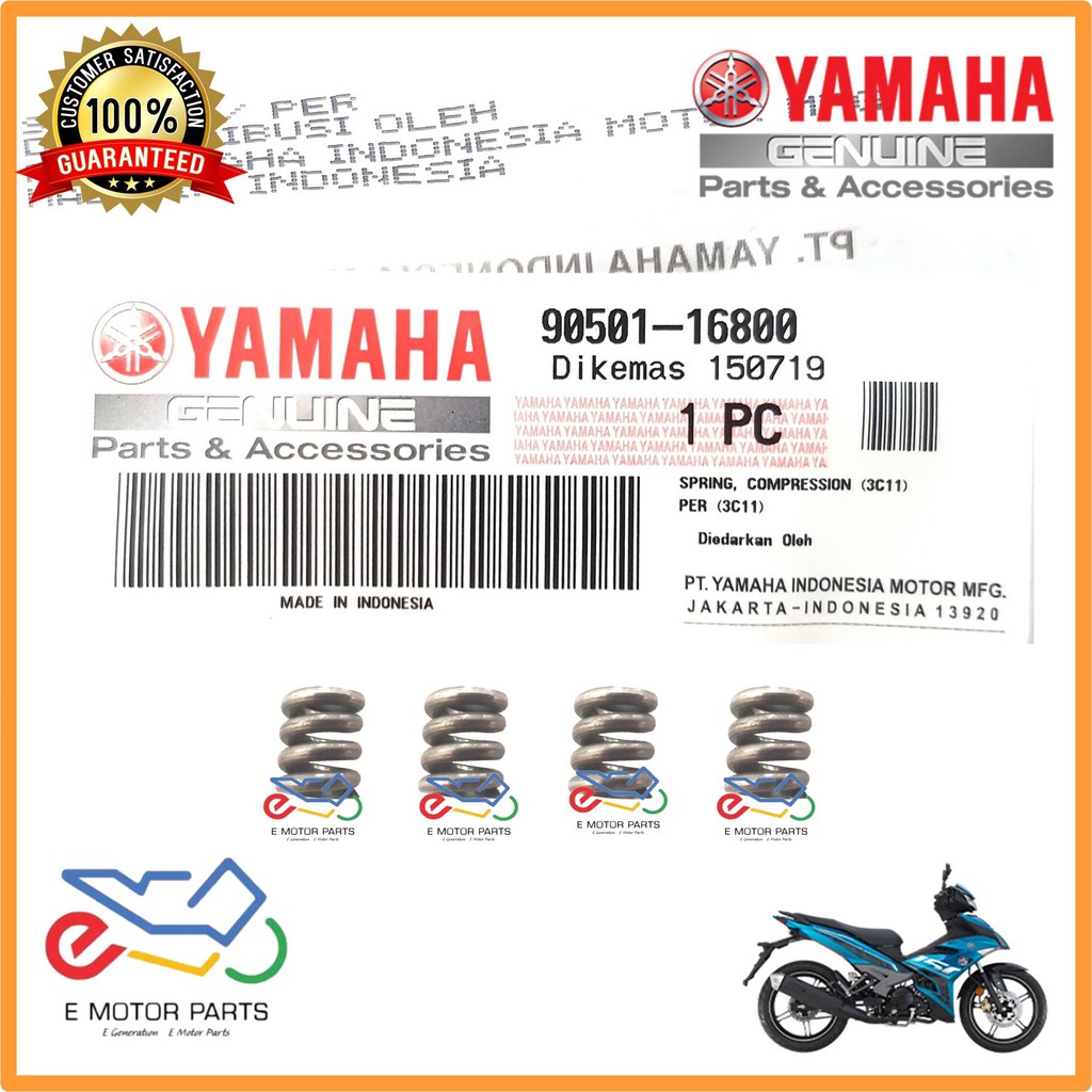Y15 BALANCER SPRING Y15 ENGINE BALANCER WEIGHT GEAR SPRING COMPRESSION Y15Z R15 - 90501-16800