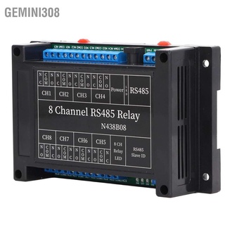 Gemini308 โมดูลรีเลย์ 8 ช่อง Rs485 Rtu สวิตช์รีโมตคอนโทรล Dc 12V อุปกรณ์เสริม สําหรับกล้องบ้าน