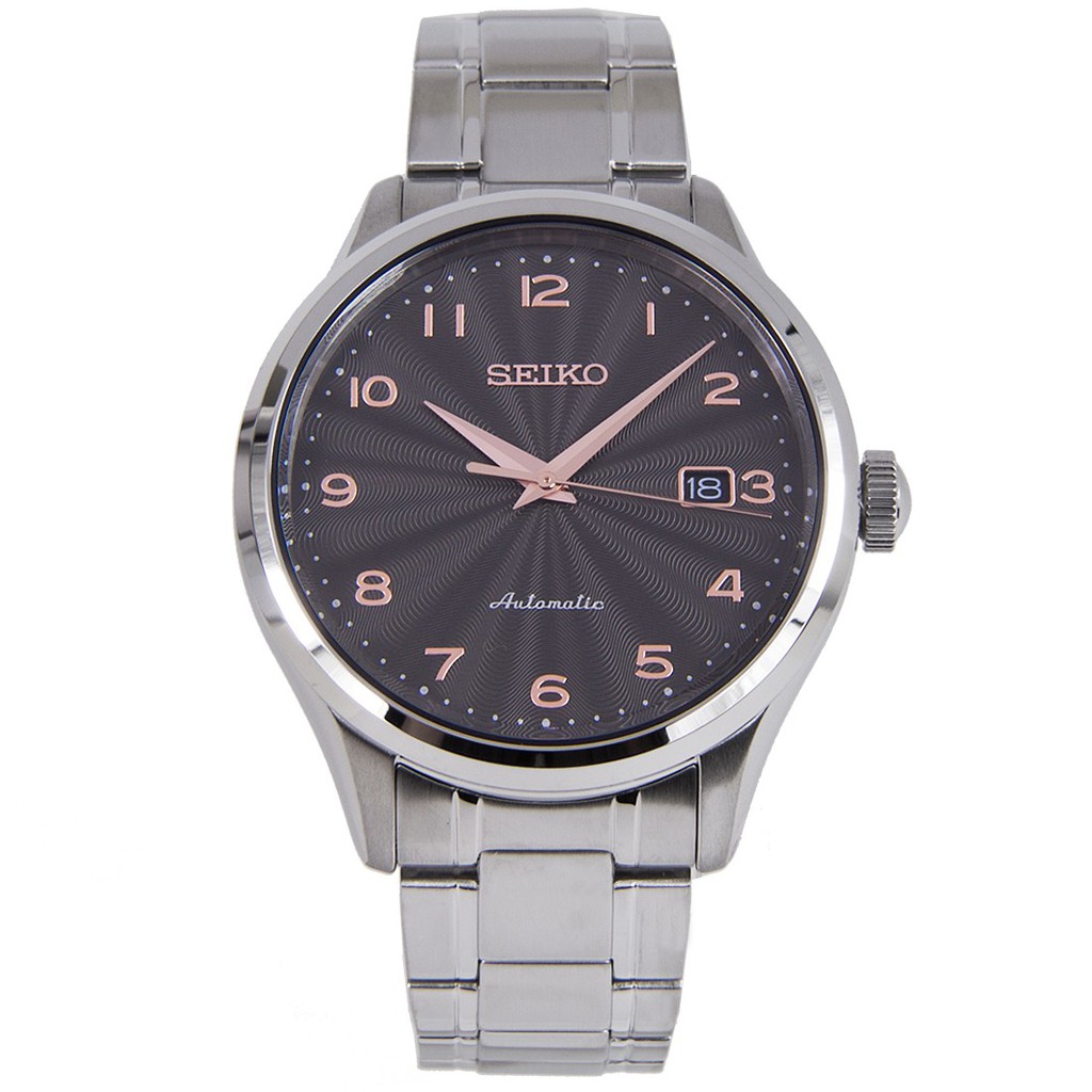Seiko Automatic Grey Dial Mens Watch SRPC19J1 (Made in Japan)