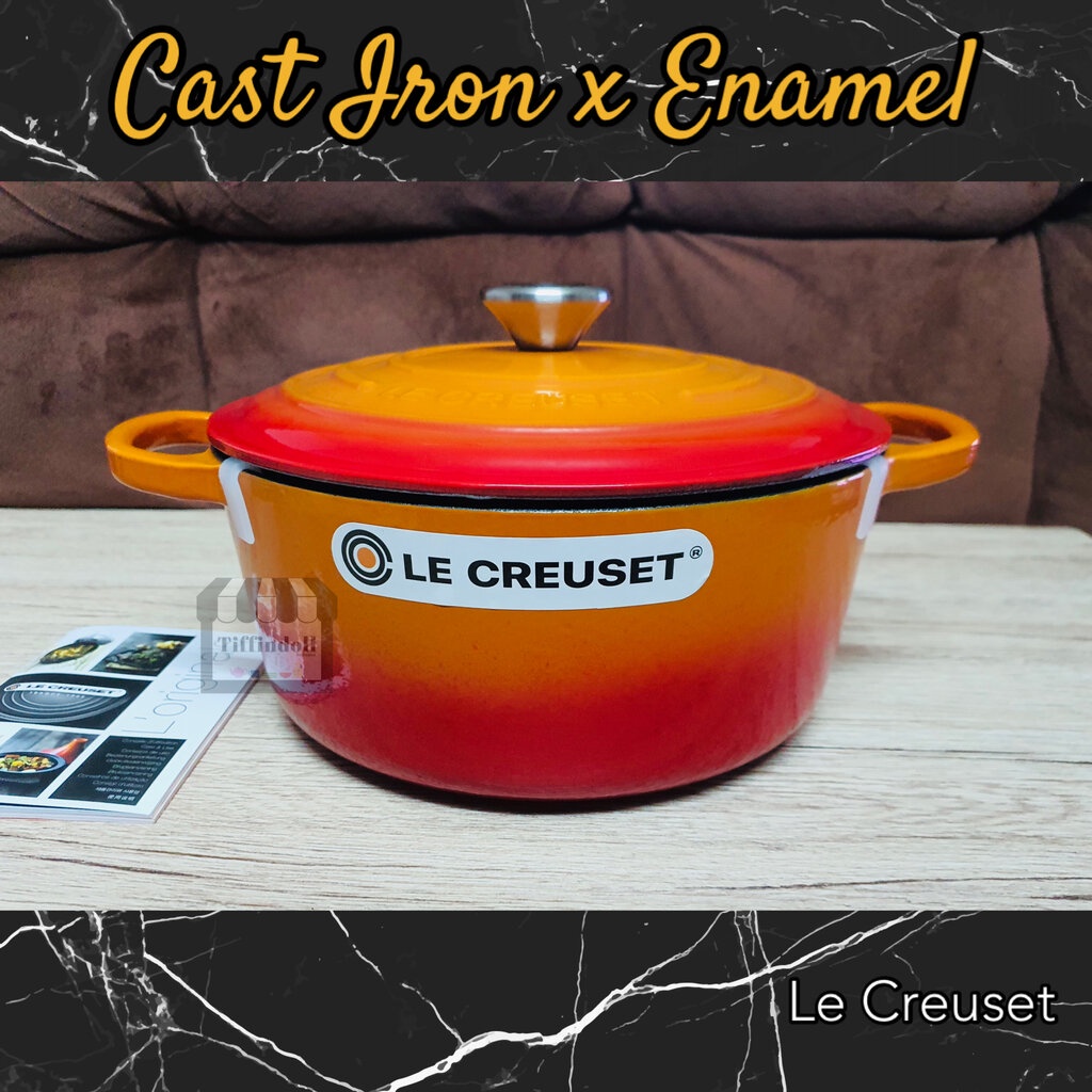 หม้อเหล็กหล่อ Le Creuset Cast iron หม้ออบ หม้อเคลือบ