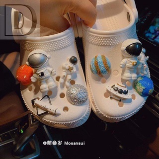 🔥DIY ที่ติดรองเท้า crocs สไตล์น่ารัก ตัวการ์ตูนติดรองเท้า ตกแต่งสวยงาม รูปแบบการ์ตูน ตัวติดรองเท้าหัวโต