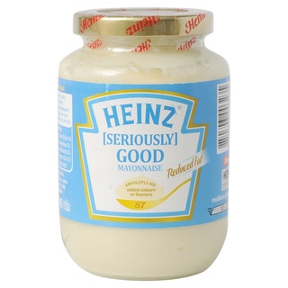 Heinz(ไฮนซ์) ไฮนซ์ มายองเนส ลดไขมัน 460 ก. Heinz Mayonnaise Reduced Fat 460 g.แยม และ ทาขนมปัง