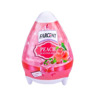 Air freshener AIR FRESHENER GEL FARCENT EGG 170G PEACH Air freshener desiccant Home use น้ำหอมปรับอากาศ เจลปรับอากาศ FAR