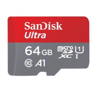 SanDisk Ultra MicroSDXC UHS-I 64GB with Adapter