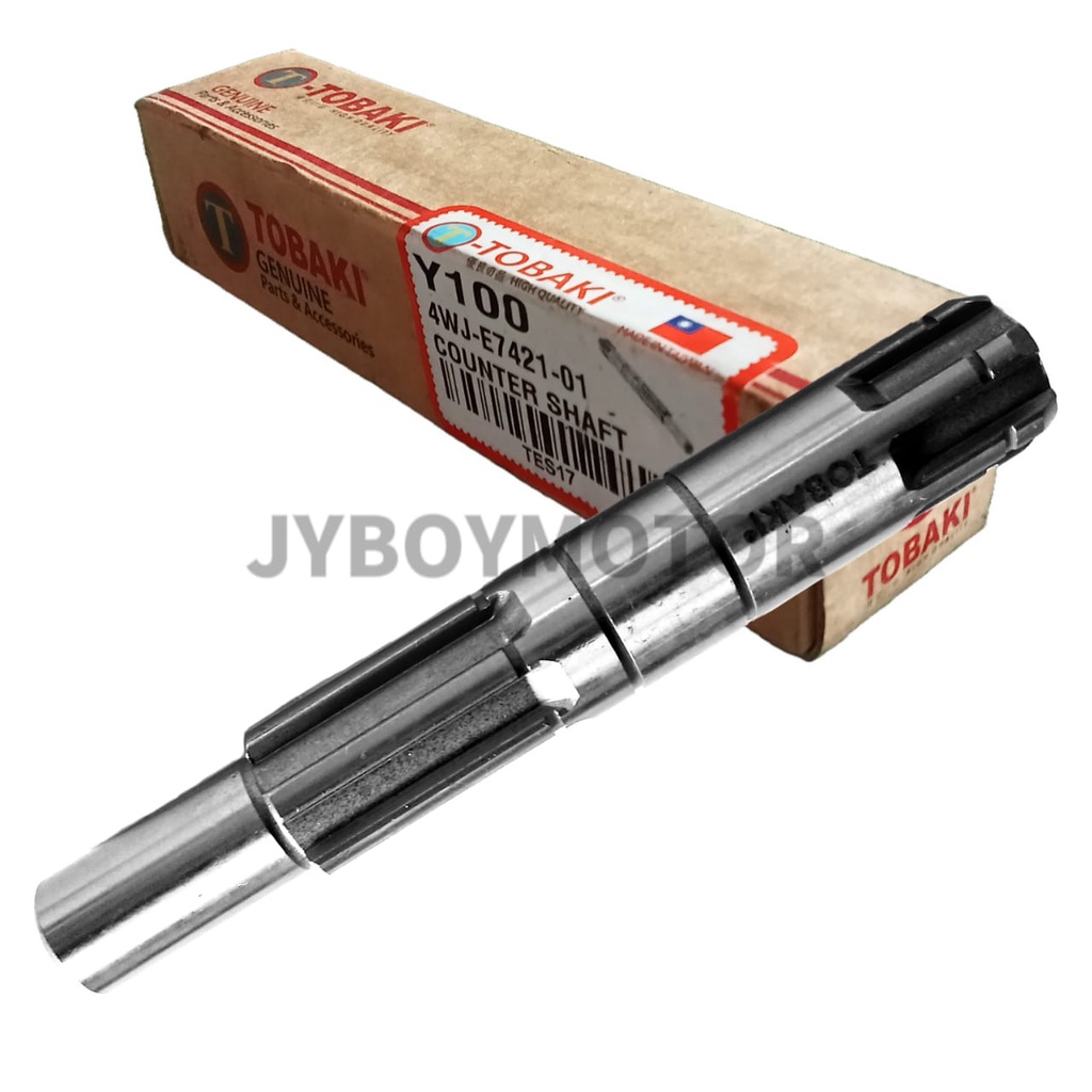 YAMAHA Y100 COUNTER SHAFT / SHAFT SPROCKET 4WJ-E7421-01 TOBAKI คุณภาพสูง TAIWAN