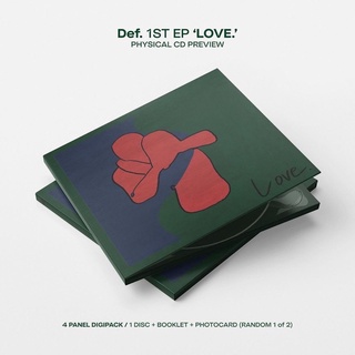 อัลบั้ม Def. 1st EP Love (แกะแล้ว) พร้อมส่ง