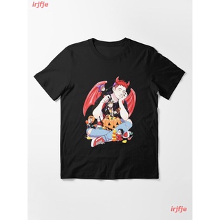 2022 kpop LAPENDER HANBIN KPOP 2019 Essential T-Shirt เสื้อยืดพิมพ์ลาย ดผ้าเด้ง คอกลม cotton ความนิยม discount Unisex