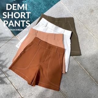 ใส่โค้ดJVBH6 ลดเพิ่ม15% ✨DEMI SHORT PANTS กางเกงขาสั้นเอวสูง ทรงสวย สไตล์คุณหนู