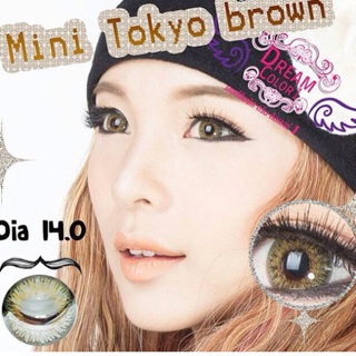 คอนเเทคเลนส์ สี Mini Tokyo brown