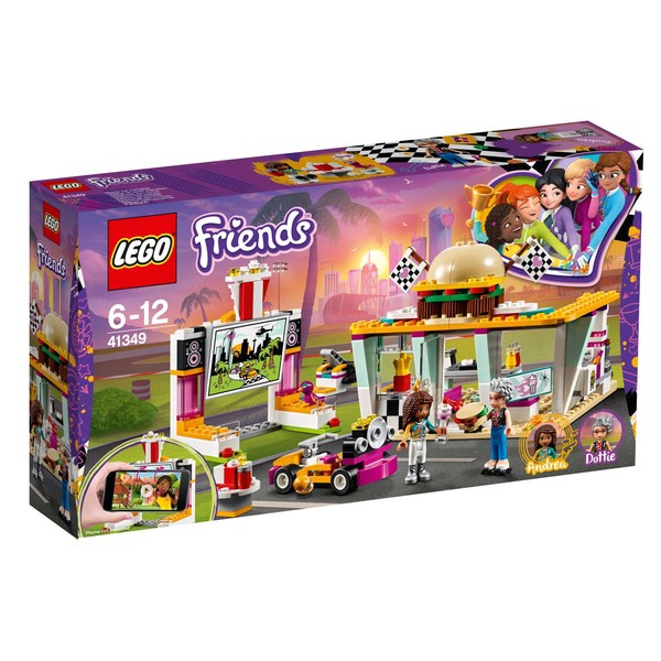 LEGO 41349 Friends Heartlake Drifting Retro Diner Building Set