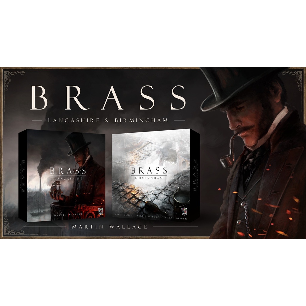 Brass: Lancashire and Birmingham (Kickstarter Edition) + Resource Upgrade [BoardGame]