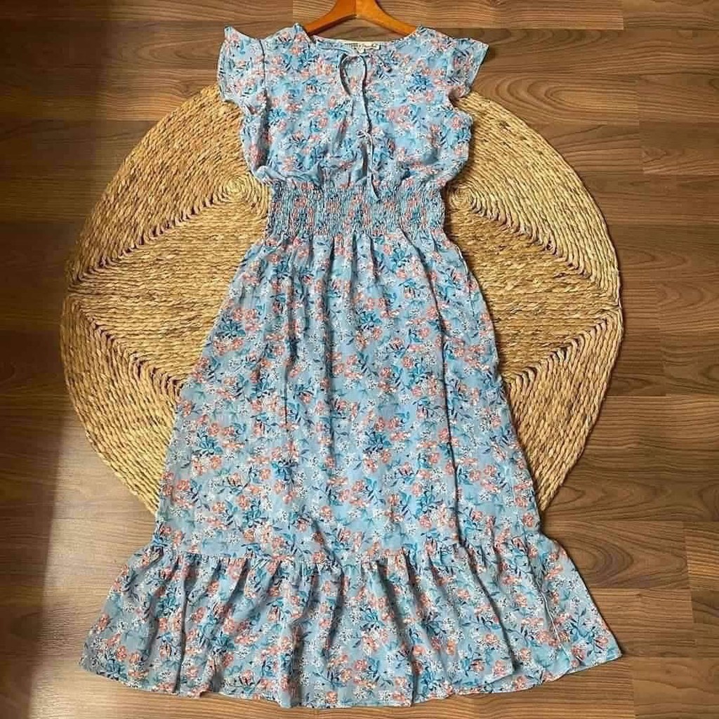 Gypsies MAXI FLOWER DRESS (1209)