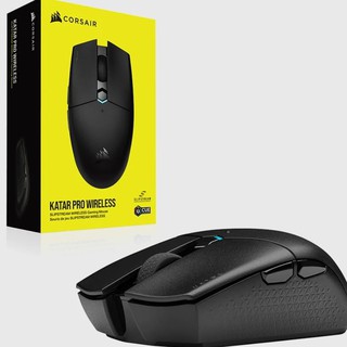 WIRELESS MOUSE (เมาส์ไร้สาย) CORSAIR KATAR PRO WIRELESS (CH-931C011-AP) สินค้ารับประกันศูนย์ในไทย 2 ปี