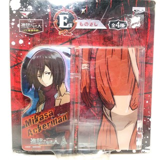 Attack on Titan Mikasa Ackerman Ruler ไม้บรรทัด มิคาสะ Banpresto แท้ จากญี่ปุ่น