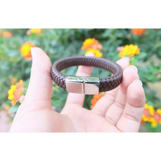 nn_braceletสายรัดข้อมือ RASTACLAT รหัส 037 กำไลข้อมือหนังรูปแบบหนังแบน หัวล็อคเป็นแม่เหล็กอย่างดีนะคะ