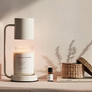 [พร้อมส่ง] โคมไฟเทียนหอม โคมไฟตั้งโต๊ะอุ่นเทียนหอม โคมไฟละลายเทียนหอม candle warmer มาพร้อมหลอดไฟฟรี